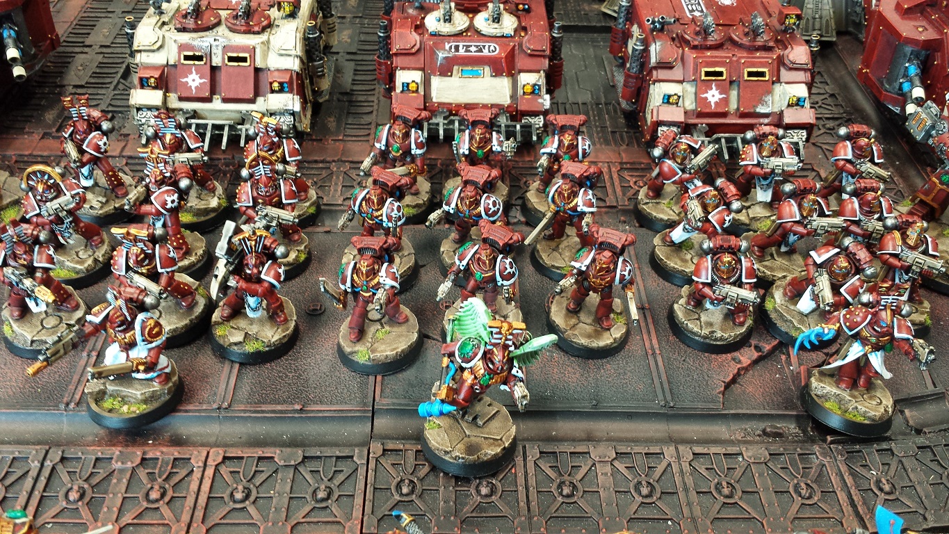 Heresy Era Thousand Sons Army On Parade Before Shipping Off To A New